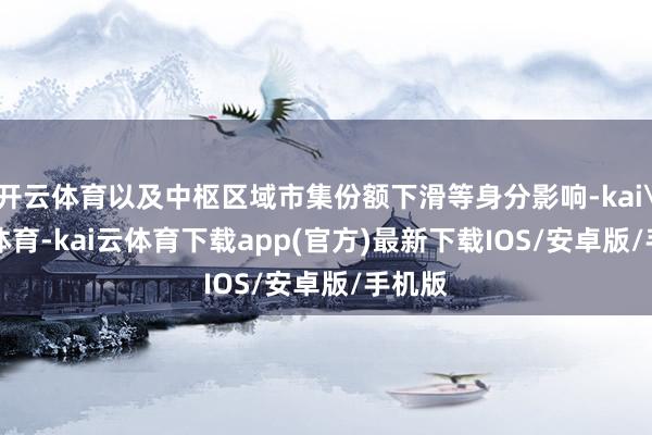 开云体育以及中枢区域市集份额下滑等身分影响-kai'yun体育-kai云体育下载app(官方)最新下载IOS/安卓版/手机版